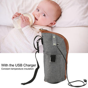 Fabric Portable Baby Bottle Milk Warmer (USB Plug)-Outdoor Accessories-Tupperware 4 Sale