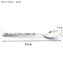 Load image into Gallery viewer, Stainless Steel Unique Pattern Knife, Spoon &amp; Fork-Dining Accessories-Tupperware 4 Sale