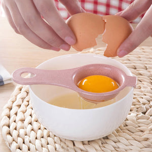 Food-Grade Wheat Straw Egg Yolk Separator-Kitchen Accessories-Tupperware 4 Sale
