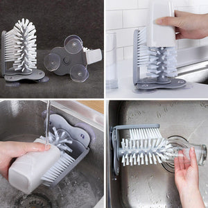 Suction Wall Cup / Bottle Cleaning Brush-Kitchen Accessories-Tupperware 4 Sale