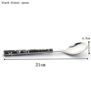 Stainless Steel Unique Pattern Knife, Spoon & Fork-Dining Accessories-Tupperware 4 Sale