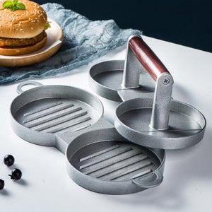 Aluminum Alloy Round Burger Press-Kitchen Accessories-Tupperware 4 Sale