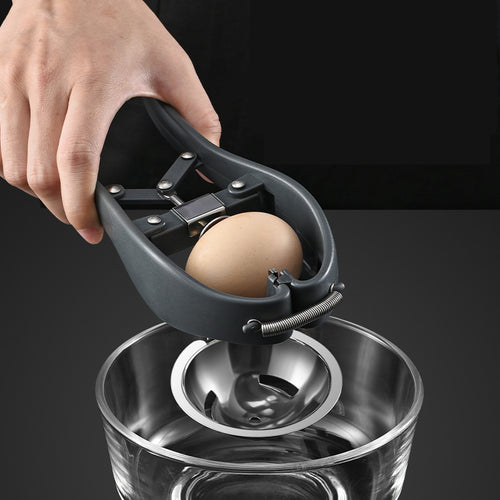2In 1 Egg Opener + Egg Yolk Egg White Separator-Kitchen Accessories-Tupperware 4 Sale