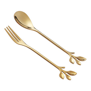 Creative Stainless Steel Fork & Spoon-Dining Accessories-Tupperware 4 Sale