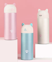 Load image into Gallery viewer, Creative Smart Cat Stainless Steel Digital Display Insulated Water Bottle 300ml-Insulated Water Bottle-Tupperware 4 Sale