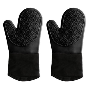 Non-Slip Silicone Oven Mitt Waterproof & Heat Resistant Kitchen Gloves-Kitchen Accessories-Tupperware 4 Sale