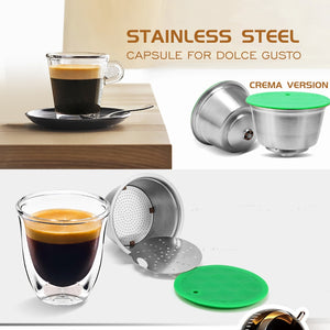Reusable Stainless Steel Coffee Pod For Nescafé Dolce Gusto Coffee Machine-Coffee Accessories-Tupperware 4 Sale