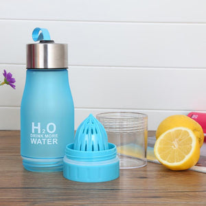 Multi Color H2O Water Bottle 650ml With Strap & Squeezer-Drinking Bottles-Tupperware 4 Sale