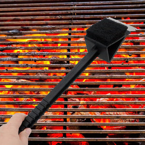 Long Handle 3 in 1 BBQ Cleaning Brush-Outdoor Accessories-Tupperware 4 Sale