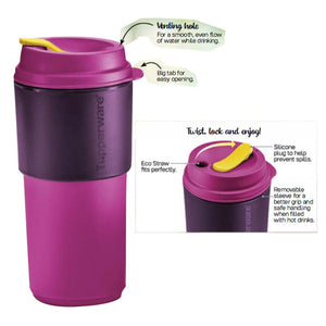 Tupperware Coffee To Go - Pink-Mug-Tupperware 4 Sale