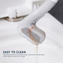 Load image into Gallery viewer, Non-slip Long Handle Silicone Toilet Cleaning Brush-Bathroom Accessories-Tupperware 4 Sale