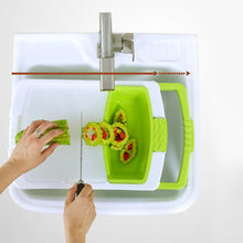 Load image into Gallery viewer, Multifunction Kitchen Chopping Blocks with Sinks Drain Basket-Kitchen Accessories-Tupperware 4 Sale