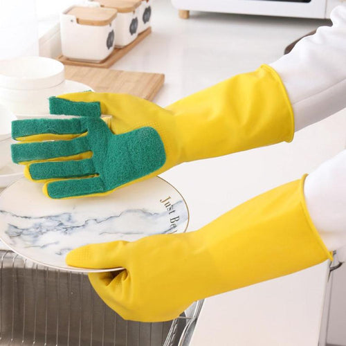 Multifunction Magic Silicone Cleaning Gloves-Kitchen Accessories-Tupperware 4 Sale