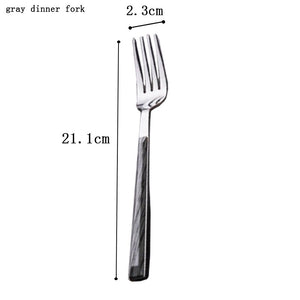 Stainless Steel Unique Pattern Knife, Spoon & Fork-Dining Accessories-Tupperware 4 Sale