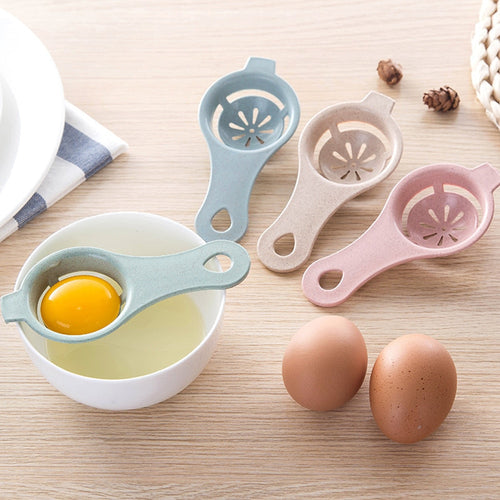 Food-Grade Wheat Straw Egg Yolk Separator-Kitchen Accessories-Tupperware 4 Sale