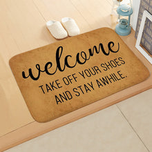 Load image into Gallery viewer, Patterns Printed Non-Slip Flannel Entrance Doormat-Door Mats-Tupperware 4 Sale