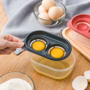 Double Egg Yolk Separator With Storage Box-Kitchen Accessories-Tupperware 4 Sale