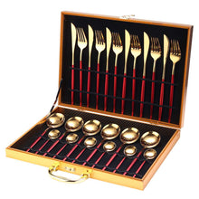 Load image into Gallery viewer, Luxury Knife, Spoon, Teaspoon &amp; Fork Cutlery Set with Gift Box-Dining Accessories-Tupperware 4 Sale