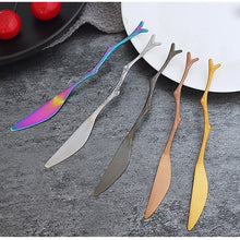 Load image into Gallery viewer, Stainless Steel Branch Pattern Knife, Spoon &amp; Fork-Dining Accessories-Tupperware 4 Sale