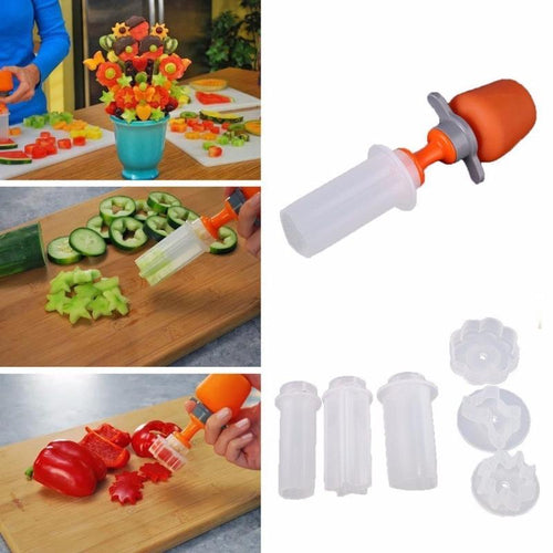 Creative Vegetable / Fruit Shape Cutter-Kitchen Accessories-Tupperware 4 Sale