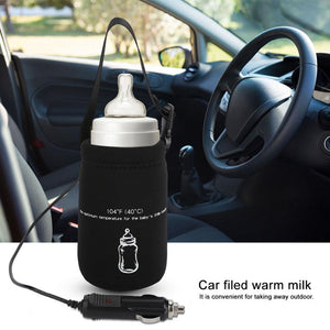 In Car Fabric Portable Baby Bottle Milk Warmer (DC Plug)-Outdoor Accessories-Tupperware 4 Sale