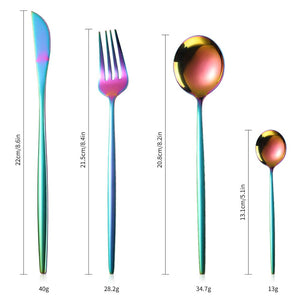 Elegant Knife, Spoon, Teaspoon & Fork Cutlery Set with Gift Box-Dining Accessories-Tupperware 4 Sale