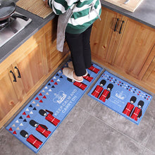 Load image into Gallery viewer, Non-Slip Kitchen Pattern Design 2 Pieces Kitchen Mat Set-Floor Mats-Tupperware 4 Sale