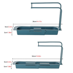 Expandable Storage Drainer with Double Towel Holder-Kitchen Accessories-Tupperware 4 Sale