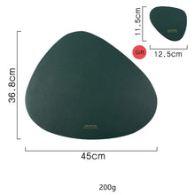 Load image into Gallery viewer, PU Leather Heat Insulation Non-Slip Simple Placemats-Dining Accessories-Tupperware 4 Sale