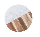 Load image into Gallery viewer, Marble and Acacia Wood Non Slip Kitchen Cutting Board-Kitchen Accessories-Tupperware 4 Sale