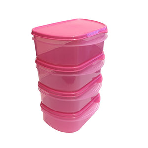 Tupperware Stack 'Em All - Pink-Food Storage-Tupperware 4 Sale