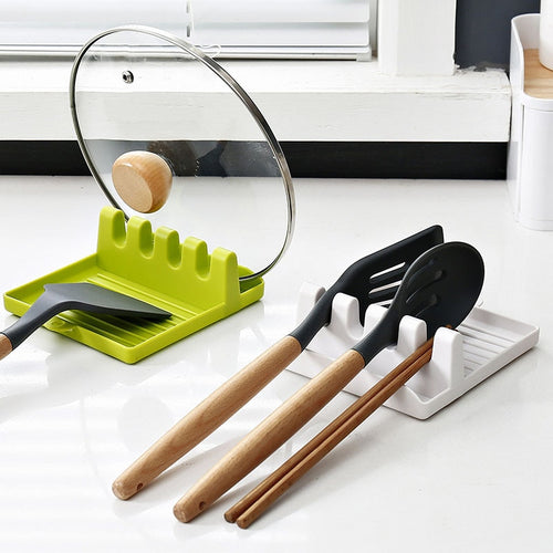 Non-slip Utensil Holders / Spoon Fork Spatula Rack Shelf-Kitchen Accessories-Tupperware 4 Sale