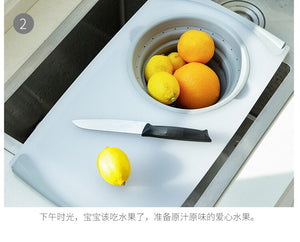 3 in 1 Folding Sink Cutting Board-Kitchen Accessories-Tupperware 4 Sale