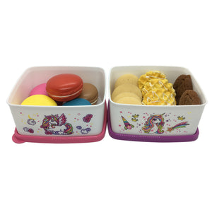 Tupperware Unicorn Snack Box-Food Storage-Tupperware 4 Sale