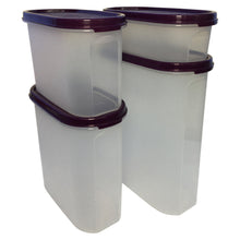 Load image into Gallery viewer, Tupperware Modular Mates Dewberry Oval Set-Food Storage-Tupperware 4 Sale