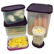 Load image into Gallery viewer, Tupperware Modular Mates Essential Set - Dewberry with Freebies-Food Storage-Tupperware 4 Sale