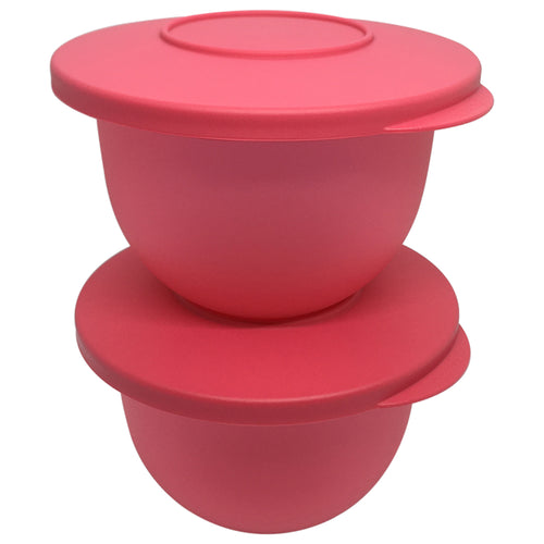Tupperware Expression Bowl - Pink (2 Units)-Bowls-Tupperware 4 Sale