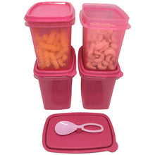 Load image into Gallery viewer, Tupperware Shelf Saver With Spoon - Pink-Food Storage-Tupperware 4 Sale