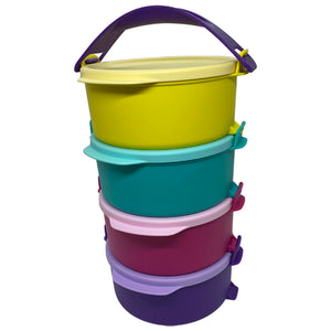 Tupperware Tup Tiffin Lunch Box Set-Lunch Box-Tupperware 4 Sale