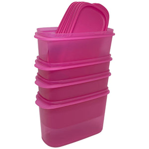 Tupperware Smart Saver Oval II - Pink-Food Storage-Tupperware 4 Sale