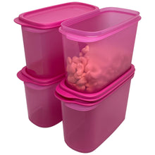 Load image into Gallery viewer, Tupperware Smart Saver Oval II - Pink-Food Storage-Tupperware 4 Sale