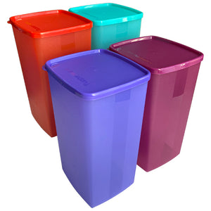 Tupperware Chiller Large Square Round Mix Color-Chiller Storage-Tupperware 4 Sale
