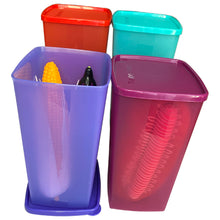 Load image into Gallery viewer, Tupperware Chiller Large Square Round Mix Color-Chiller Storage-Tupperware 4 Sale