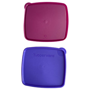 Tupperware Chiller Large Square Round Mix Color-Chiller Storage-Tupperware 4 Sale