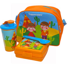 Load image into Gallery viewer, Tupperware Junior Bento | Kids Picnic Set-Kids-Tupperware 4 Sale
