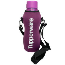 Load image into Gallery viewer, Tupperware Xtreme Aqua Freezer Proof Bottles with Pouch - Purple/Green-Drinking Bottles-Tupperware 4 Sale