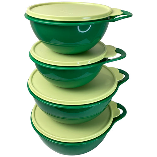 Tupperware That's A Bowl Medium Set - Green-Bowls-Tupperware 4 Sale