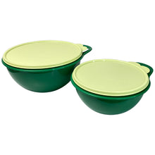 Load image into Gallery viewer, Tupperware That&#39;s A Bowl Medium Set - Green-Bowls-Tupperware 4 Sale