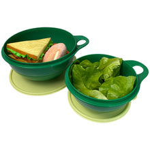 Load image into Gallery viewer, Tupperware That&#39;s A Bowl Medium Set - Green-Bowls-Tupperware 4 Sale