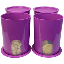 Load image into Gallery viewer, Tupperware Window Canister Set-Food Storage-Tupperware 4 Sale